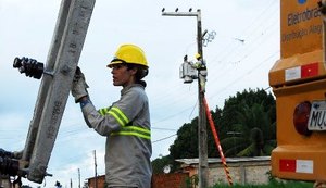 Rede de energia em Alagoas passa por manutenção até o dia 7 de dezembro