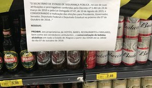 Poder Judiciário indefere pedido para liberação da venda de bebidas alcoólicas