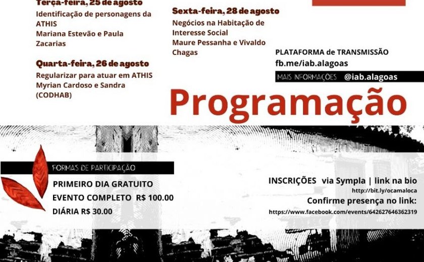 Evento “Da Oca à Maloca” começa nesta segunda-feira (24)