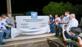 Acesso a povoado e pavimentação em mais de 60 ruas são inaugurados em Arapiraca