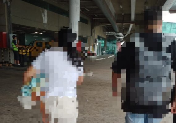DPTur dá apoio à PF na prisão de mulher no aeroporto