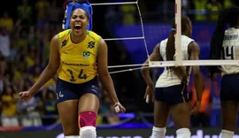 Brasil sofre, mas bate Itália por 3 sets a 2 na Liga das Nações