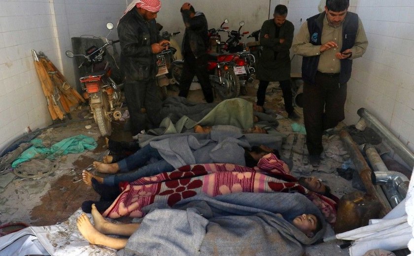 Suposto ataque com arma química deixou mais de 50 mortos na Síria, diz ONG