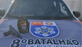 PM apreende armas em Rio Largo, Campo Alegre e Ibateguara
