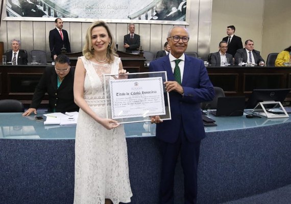 Médica Ludhmila Abrahão Hajjar é agraciada com o Título de Cidadã Honorária de Alagoas