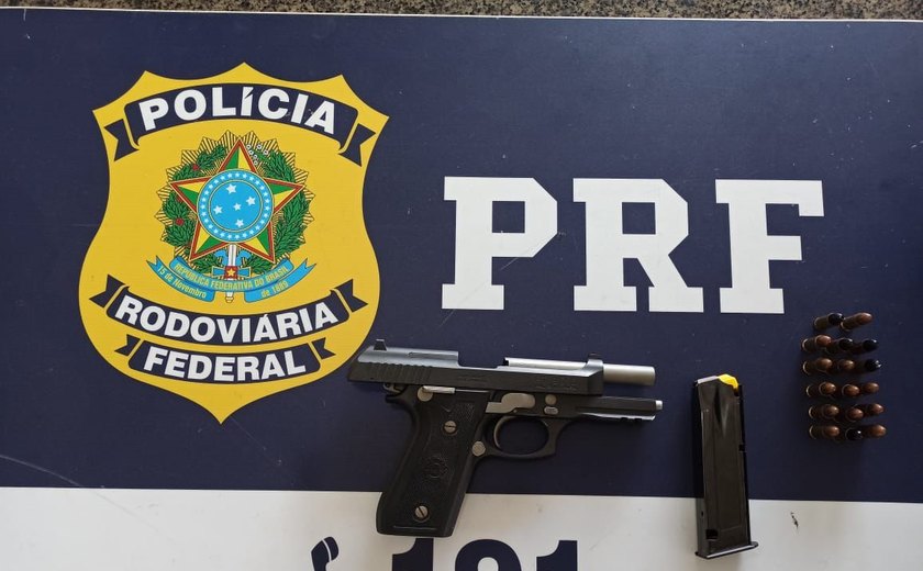 PRF prende homem por porte ilegal de arma de fogo em São Sebastião