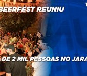 Oktobeerfest reuniu mais de 2 mil pessoas no Jaraguá
