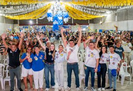 Rui Palmeira recebe apoio à candidatura a deputado federal em grande encontro com moradores de Fernão Velho, ABC, Rio Novo e Goiabeira