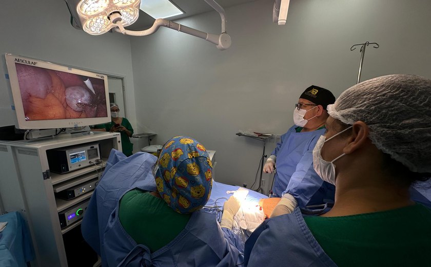 Hospital da Mulher de Alagoas inaugura torre para realização de cirurgias por vídeo