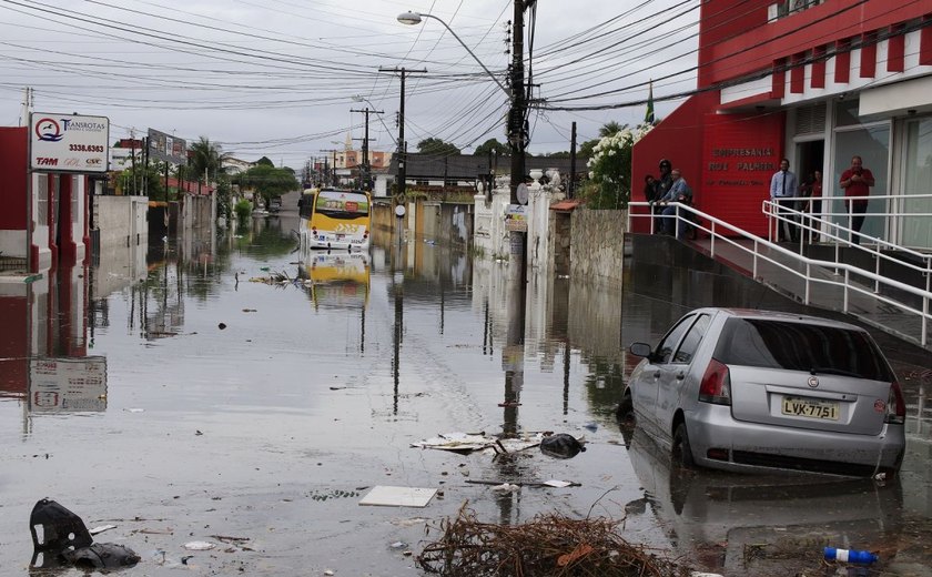Chuva em Maceió ultrapassa em 120% o volume esperado