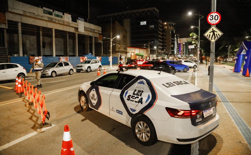 Lei Seca intensifica ações e casos de alcoolemia diminuem 16% em 2024