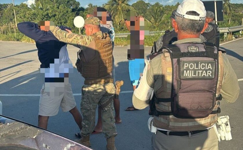 Operações prendem 51 integrantes de organizações criminosas em Alagoas
