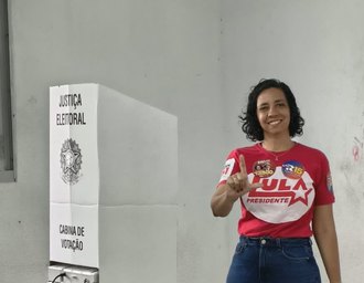 Deputada estadual petista celebra força popular nas urnas