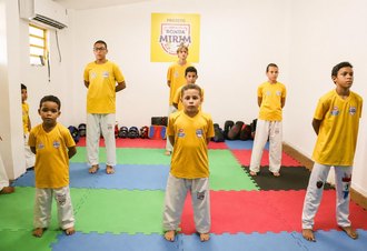 Atletas do Ronda Mirim Corações da Paz Taekwondo disputam Copa do Nordeste