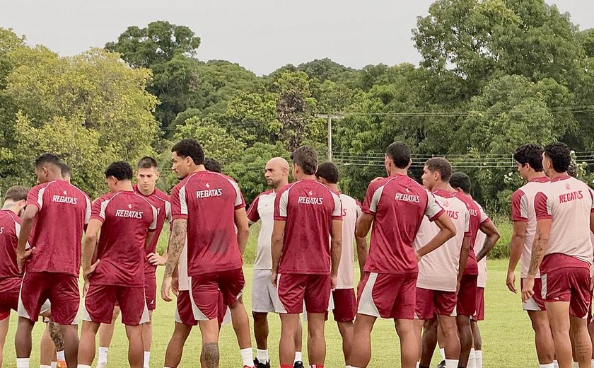 CRB finaliza preparação para confronto contra o Fluminense-PI