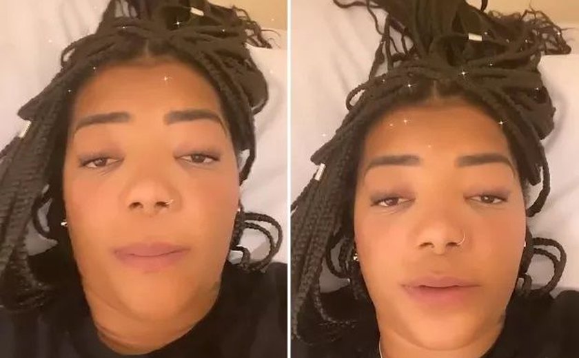 Cantora Ludmilla tem alta do hospital e volta para casa