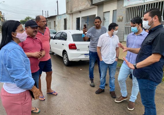 Comissão de Fiscalização das Obras visita bairros e encontra diversos problemas