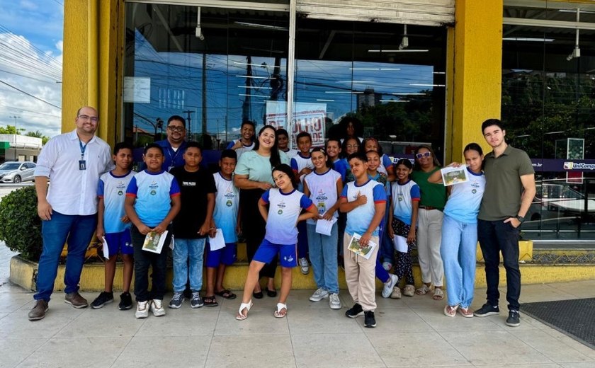 Procon Mirim dá aula sobre consumo aos alunos da Escola Municipal Rui Palmeira