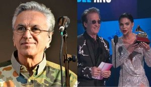 Cantor Caetano Veloso é vaiado no Grammy Latino ao ganhar prêmio