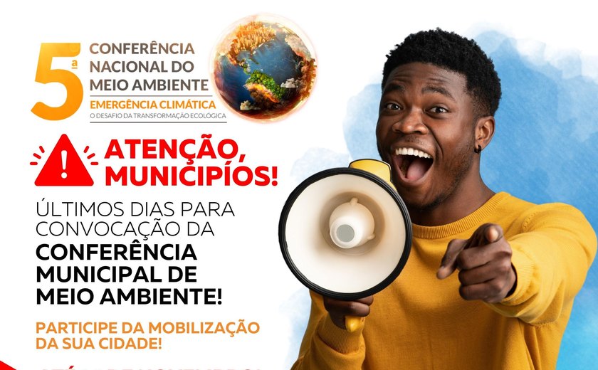 Prazo para convocação de Conferências Municipais de Meio Ambiente termina nesta quinta