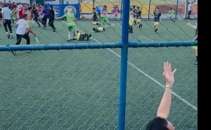 Violência marca final da Garanhuns Cup: jogador alagoano é agredido após apito final