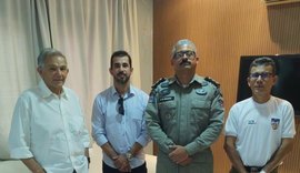 Lojistas de Arapiraca pedem apoio a novo comandante do 3º Batalhão Militar