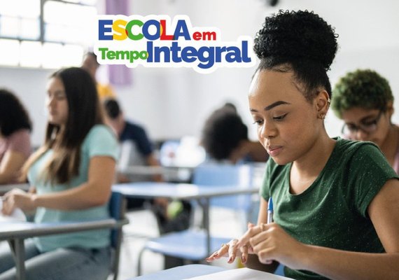 Tempo integral: matrículas em Alagoas saltam de 20,9% em 2022 para 28,5% em 2024