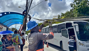 Projeto Poste Limpo inicia ação entre as Avenidas Tomás Espíndola e Durval de Góes Monteiro