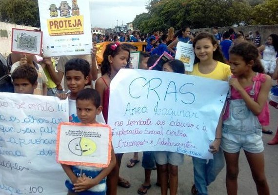 Caminhadas marcam combate à violência sexual infantojuvenil em Maceió