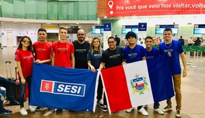 Robótica das escolas Sesi/Senai embarca para mais um desafio nacional