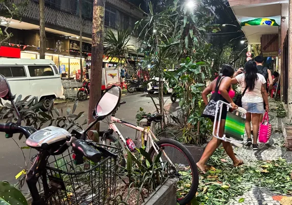 Rio de Janeiro tem duas mortes e um desaparecido depois de ventania