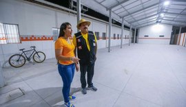 Prefeito Gilberto acompanha obras de reforma e ampliação de escola em Rio Largo