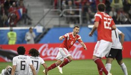 Rússia vence o Egito e encaminha classificação às oitavas da Copa do Mundo