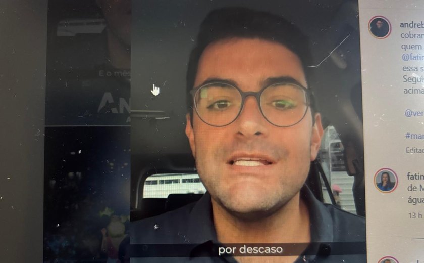 Prefeito posta vídeo atacando descaso do fornecimento d’água em sua cidade pela Verde Alagoas