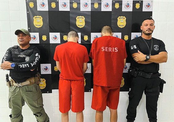 Polícia Penal de AL cumpre mandado de prisão em parceria com PC do Rio Grande do Norte