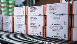 AL recebe segundo lote de vacinas da Pfizer pediátrica contra Covid-19