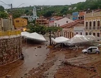 Governo de Alagoas realiza visita técnica em Piranhas para avaliar danos causados pelas chuvas