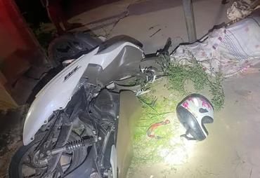 Acidente de motocicleta causa morte de condutora na Lagoa da Canoa