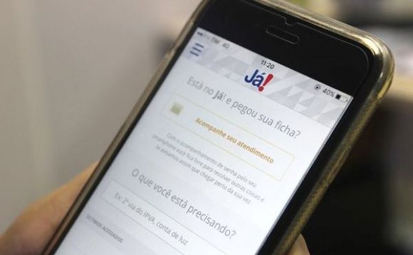 Aplicativo para smartphone facilita atendimento dos alagoanos que utilizam o Já!
