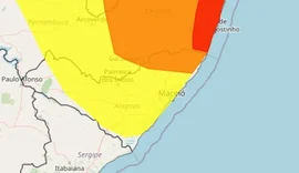 Inmet emite alertas amarelo e laranja para chuvas intensas em Alagoas até sábado (11)