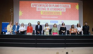Governo de Alagoas lança Plano Decenal de Atendimento Socioeducativo