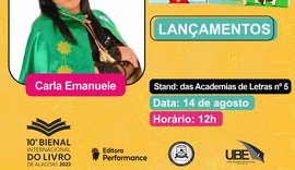 Presidente da Academia Arapiraquense de Letras e Artes lançará seis livros durante a X Bienal de AL