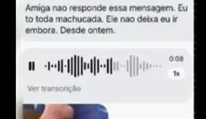 Mulher envia mensagem pedindo socorro e homem é preso por ameaças e violência sexual