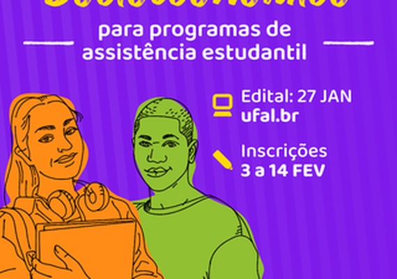 Atenção estudantes: Ufal abre inscrições para Cadastro Socioeconômico