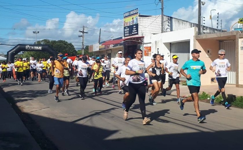 Corrida de Santa Teresinha une esporte e devoção na abertura das festividades da padroeira na Serraria