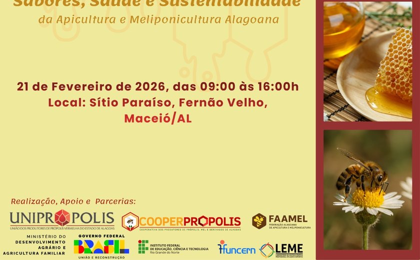 Feira da Apicultura em Maceió reúne produtores e reforça papel das abelhas na produção de alimentos
