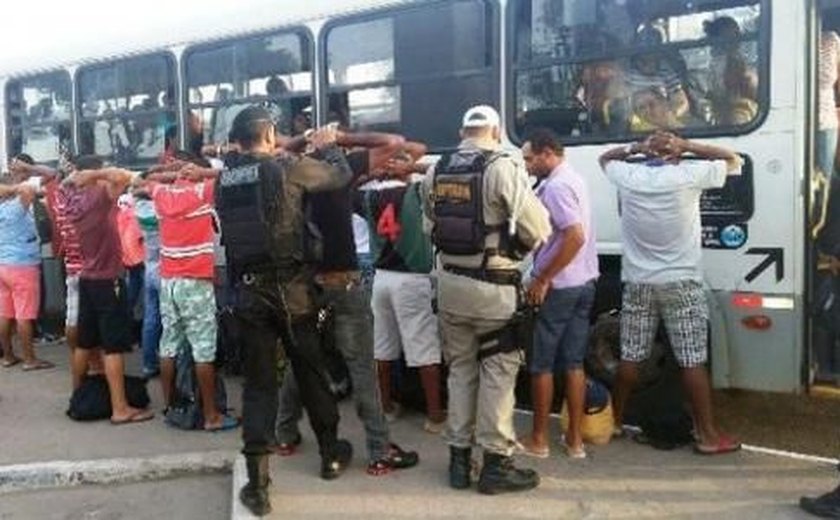 Maceió registra queda no número de assaltos a ônibus, diz SSP