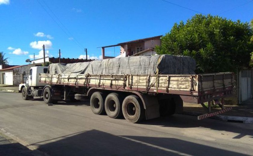 Polícia detém suspeito por receptação e recupera carga roubada em Maceió