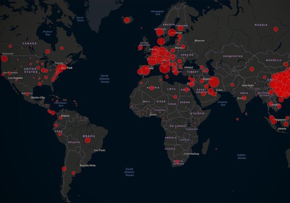 Pandemia causa quase 400 mil mortes em todo o mundo