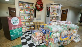 Alagoas Sem Fome fortalece ação solidária com doação de 1 tonelada de alimentos